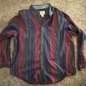 3XLT Woolrich Long-Sleeve Casual/Dress Button Up Shirt
